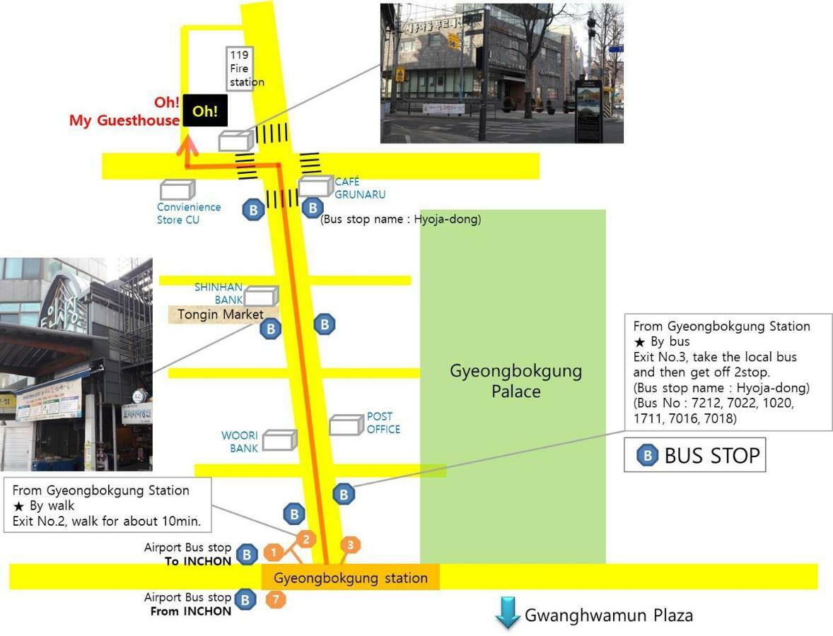 Oh My Guesthouse Seoul Ngoại thất bức ảnh